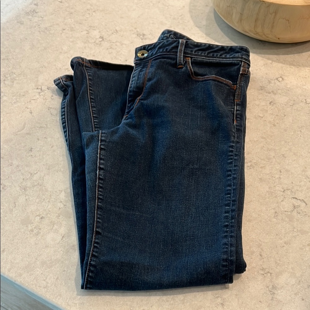 Dark Blue Denim Jeans